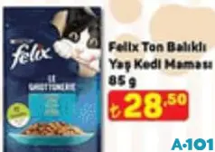 FELİX TON BALIKLI YAŞ KEDİ MAMASI 85 G